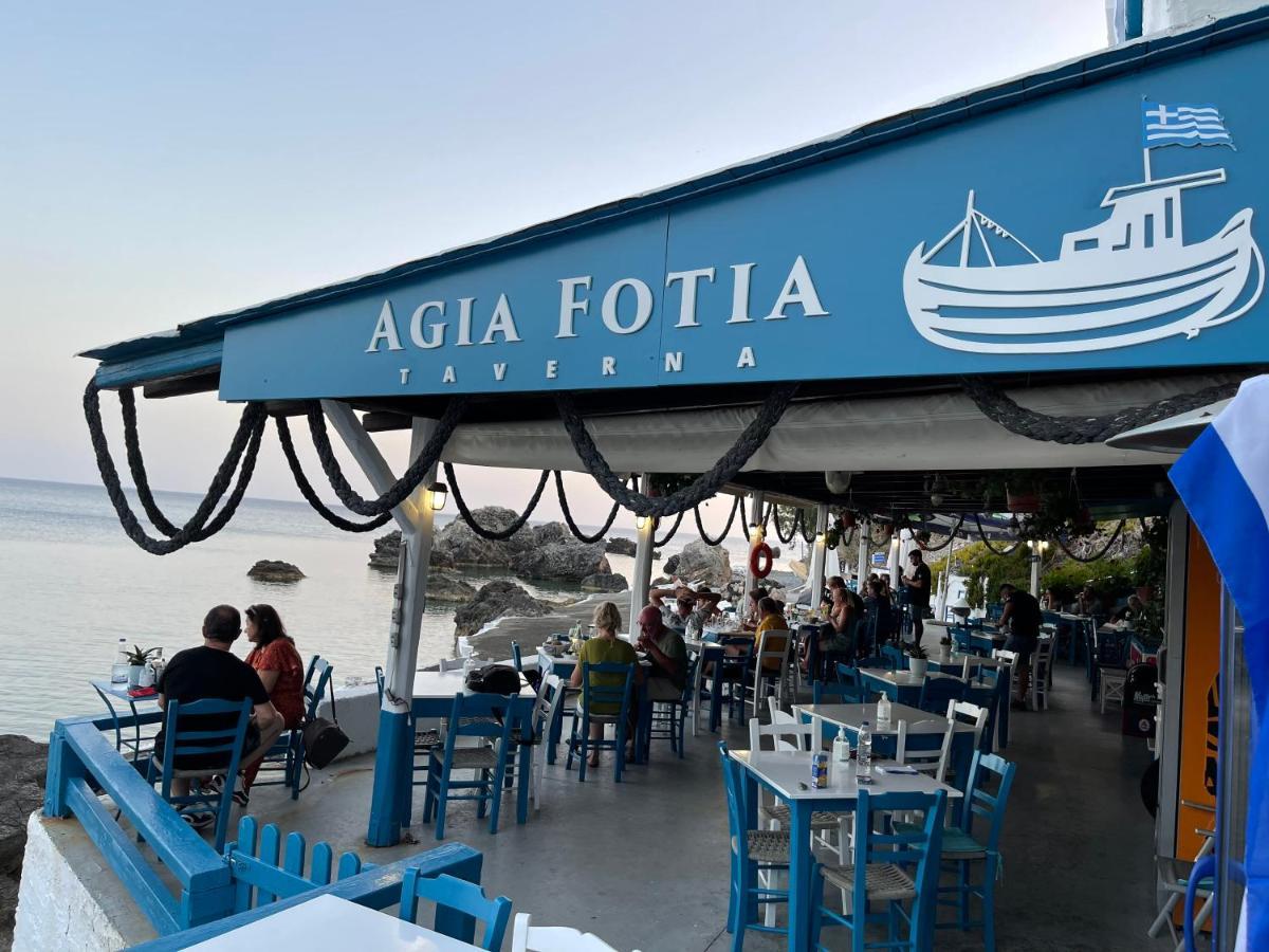 Agia Fotia Taverna Kerames Exterior photo